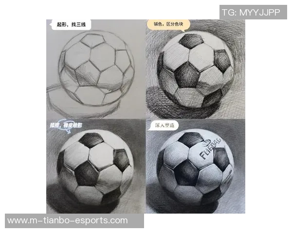 简单易学的足球图片绘制教程让你轻松掌握足球画法技巧